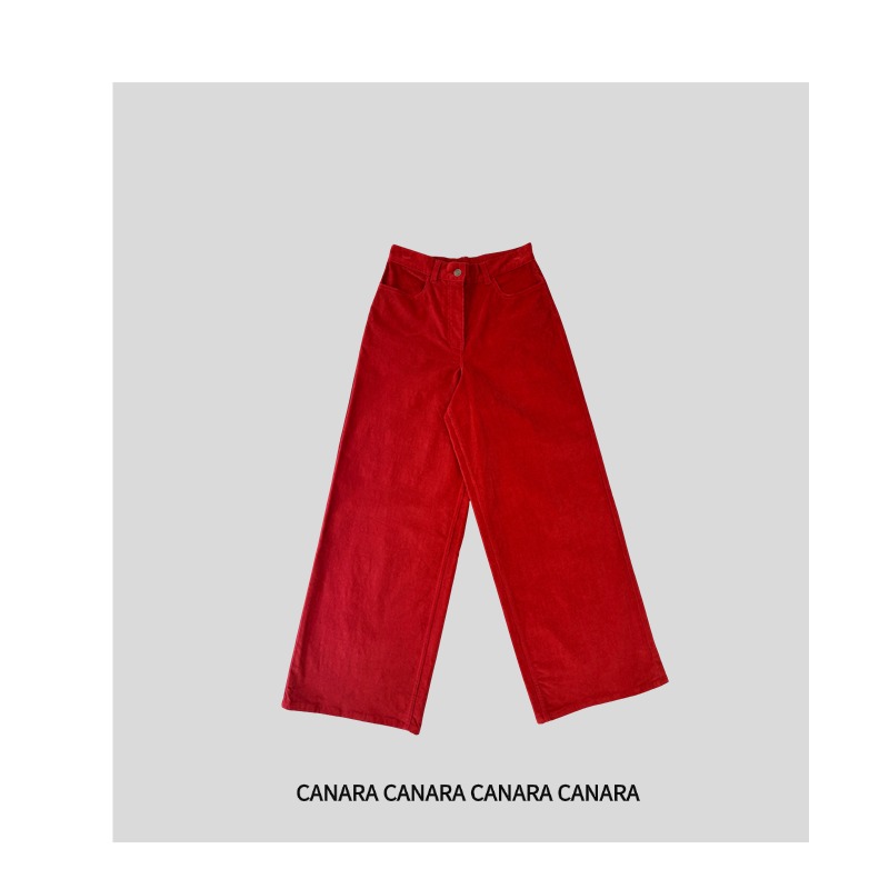 CANARA|ROW灯芯绒长裤（清仓不退不换，介意勿拍）