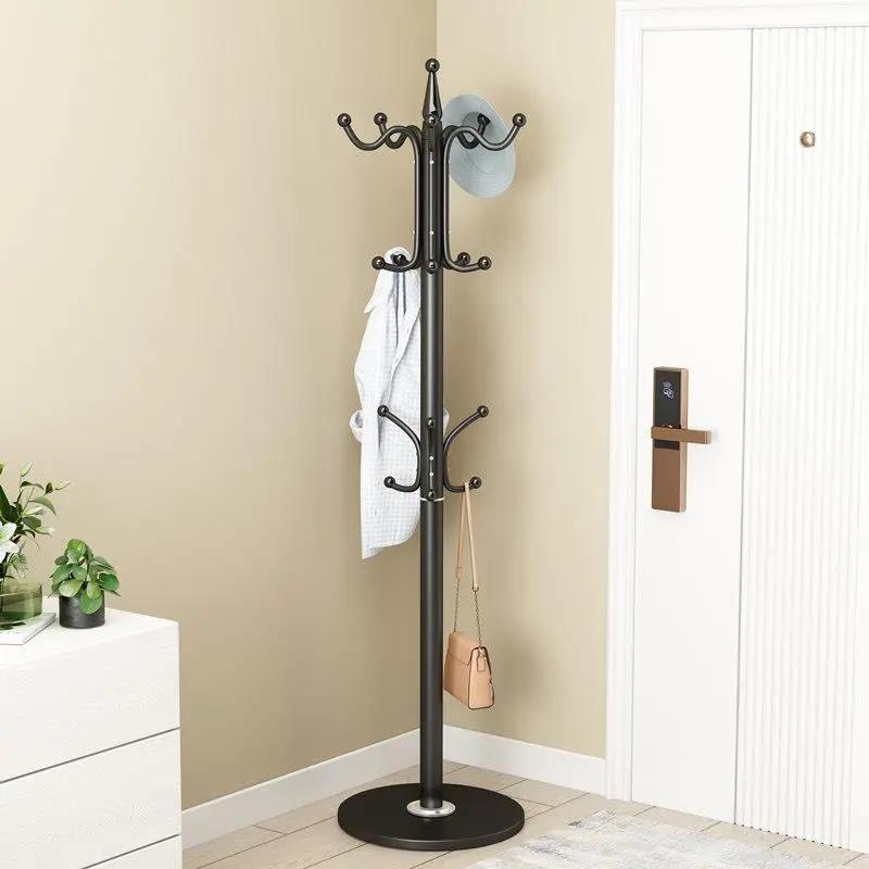 【新疆包邮】铁艺衣帽架落地式卧室挂衣架家用客厅立式