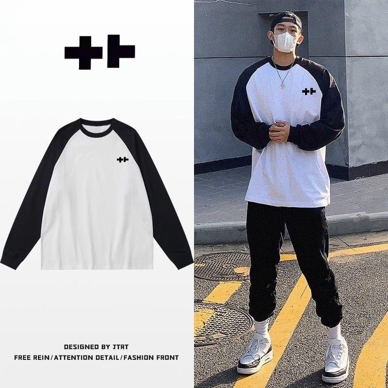 草牌无中生有美式篮球长袖学生训练服男球衣秋冬季速干T恤投篮服