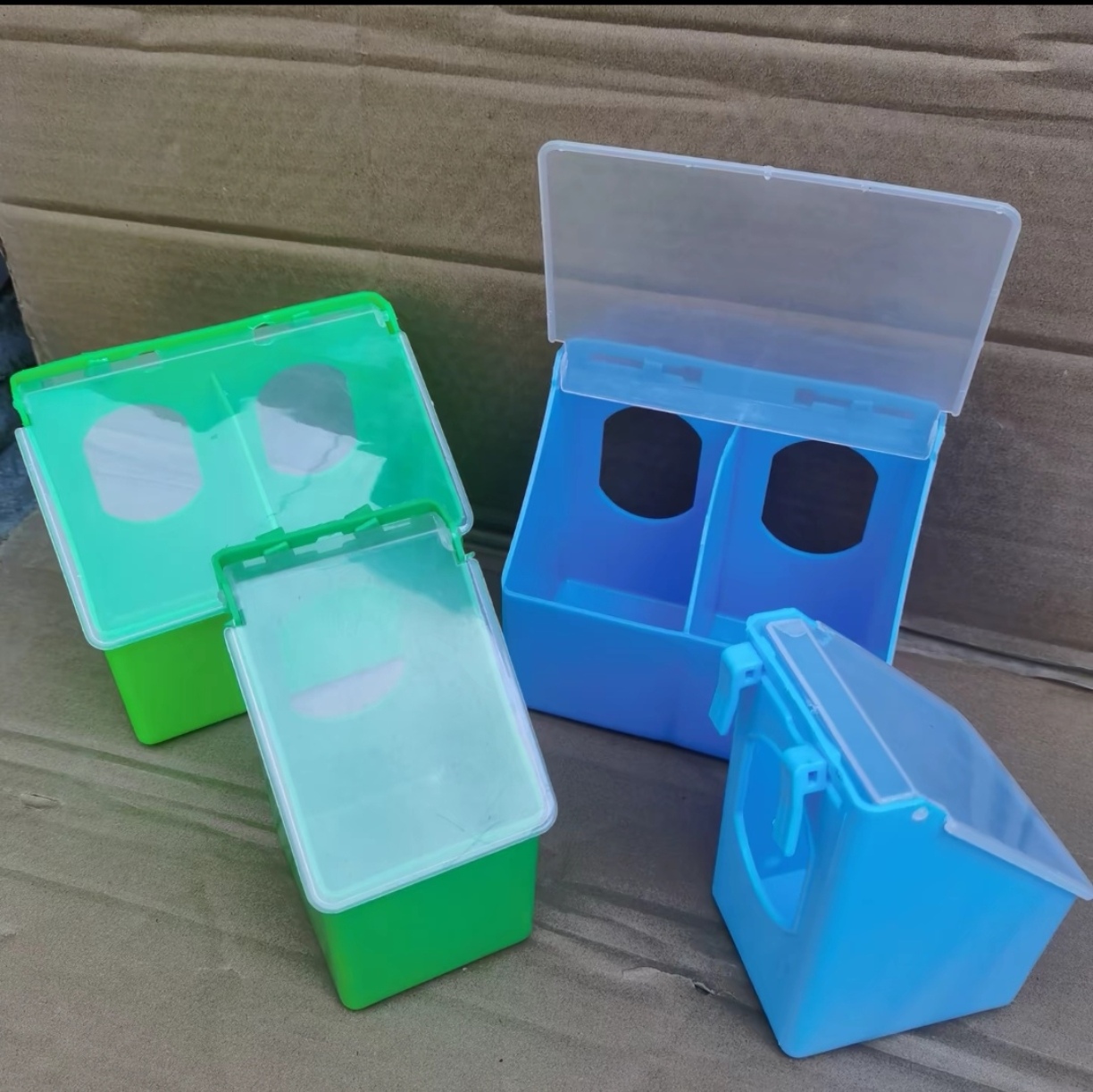 鸽子多用款带盖挂盒