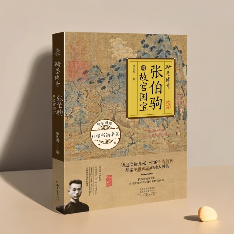 翰墨传奇：张伯驹与故宫国宝    荣宏君  著  河南文艺出版社