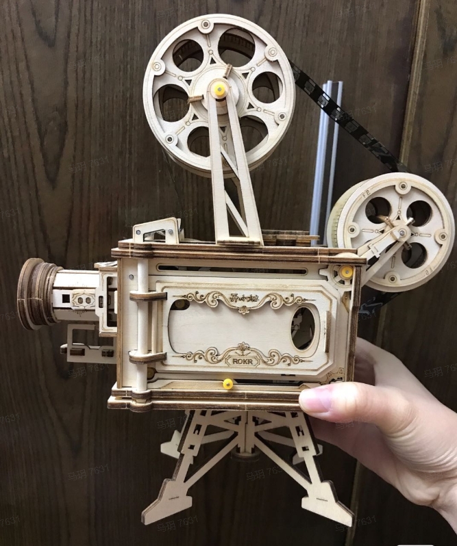 老式放映机拼图