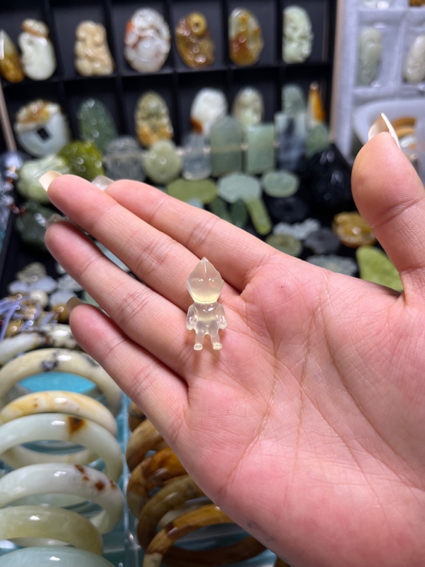 天然岫玉奥特曼曼