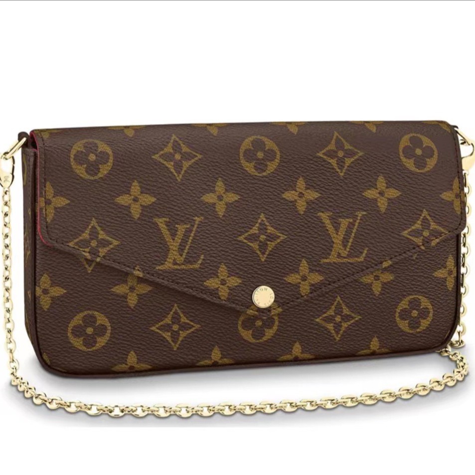 99新 LouisVuitton/路易威登 老花三合一单肩包 /LUCY