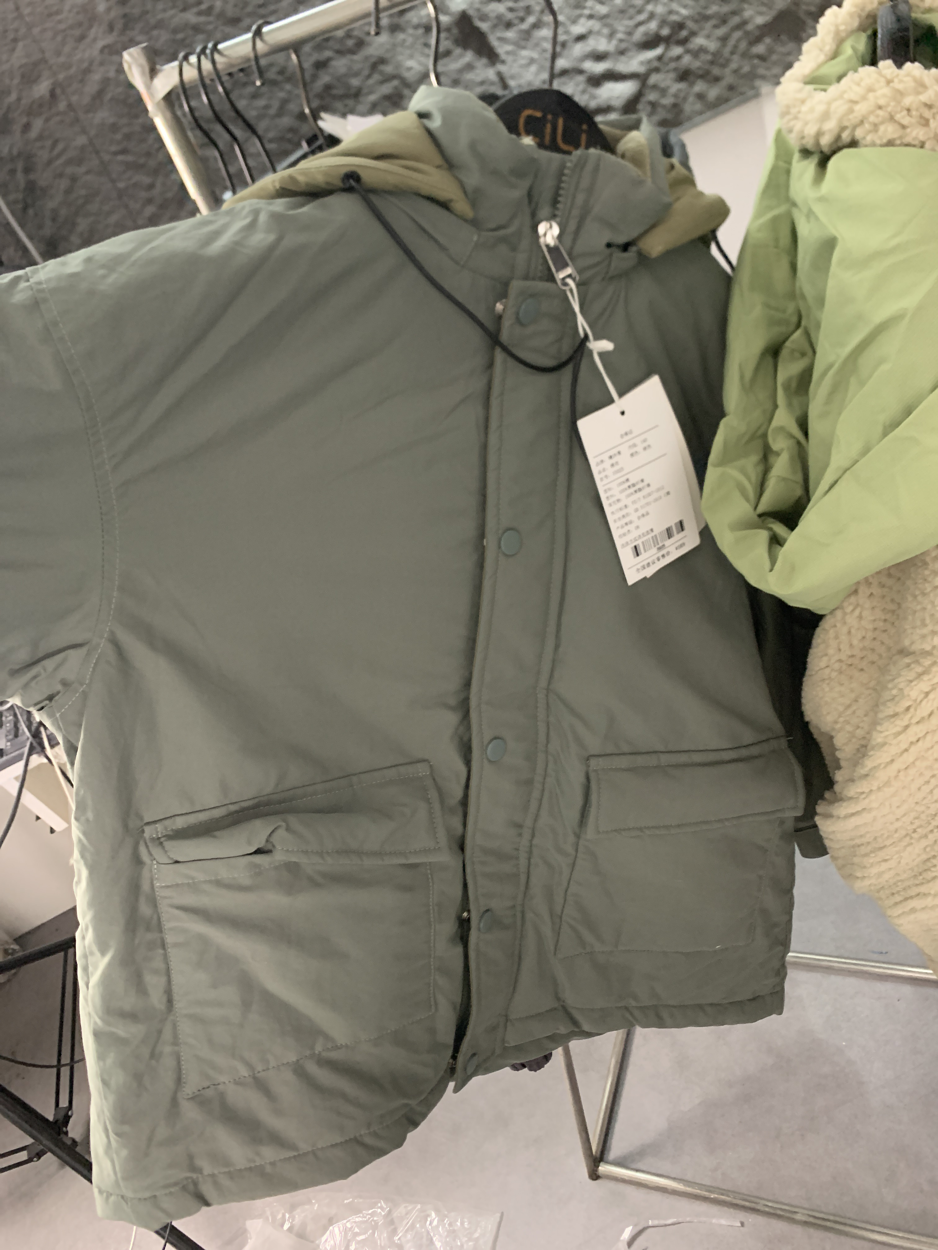 童装大版棉服外套01-100