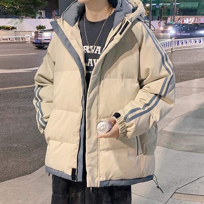 波司登2023新款青少年羽绒棉服男ins冬季百搭保暖棉衣加厚大码棉