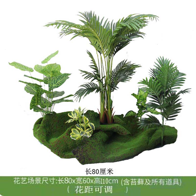 仿真绿化景观摆放人造景观室内软装绿化布置