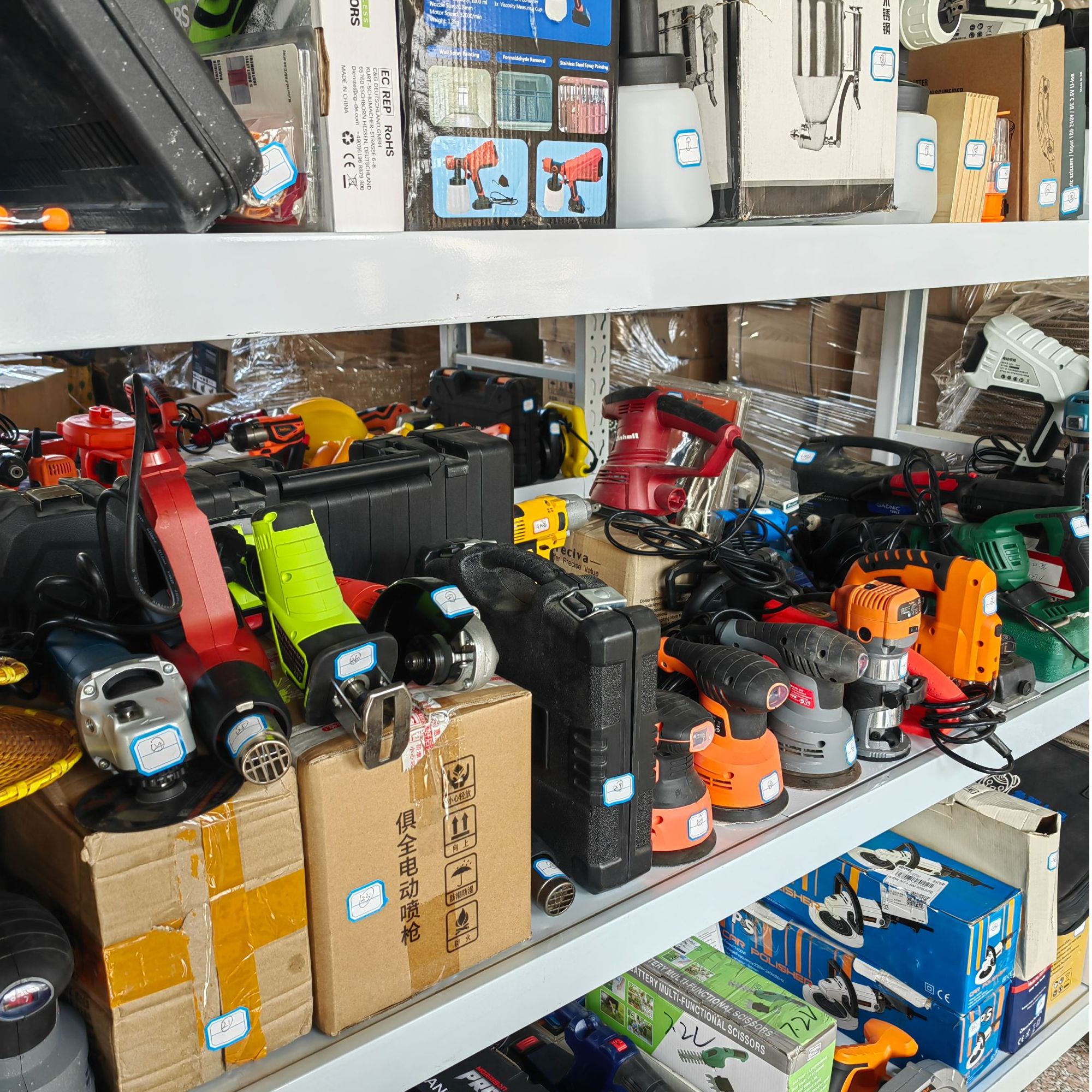 【直播间捡漏1号】仓库清仓电动工具配件