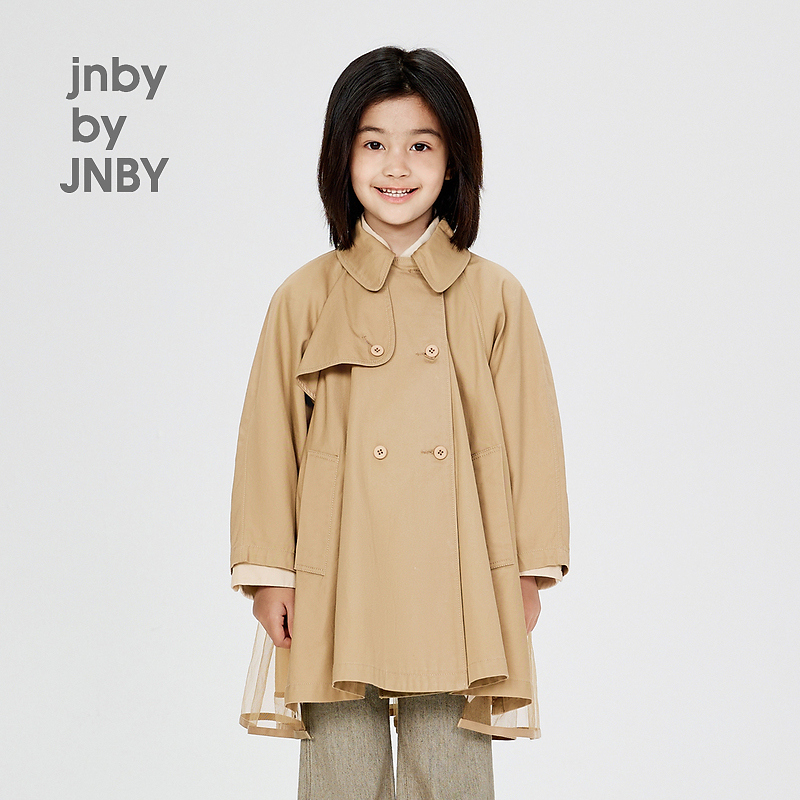 新款jnbybyJNBY江南布衣童装宽松中长款风24秋女童1O8910800