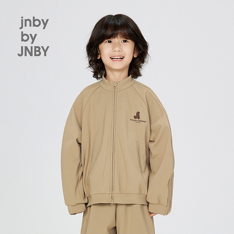 新款jnbybyJNBY江南布衣童装宽松开襟卫衣24秋男女童1O8411170