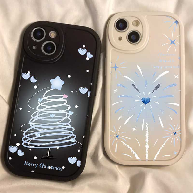 晕染星星苹果15ProMax手机壳iPhone14新款13硅胶12简约11软壳X女8