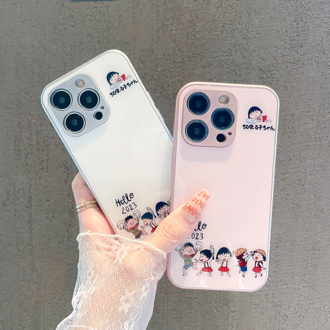 玻璃壳适用苹果iPhone/华为荣耀/OPPO/VIVO/小米手机壳14/13个性