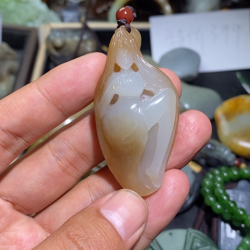 【闪购商品】和田玉挂件未镶嵌新*