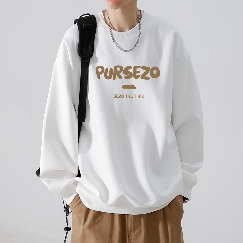 重磅340g美式hiphop潮牌2-300斤大码卫衣男士秋冬ins潮流宽松外套