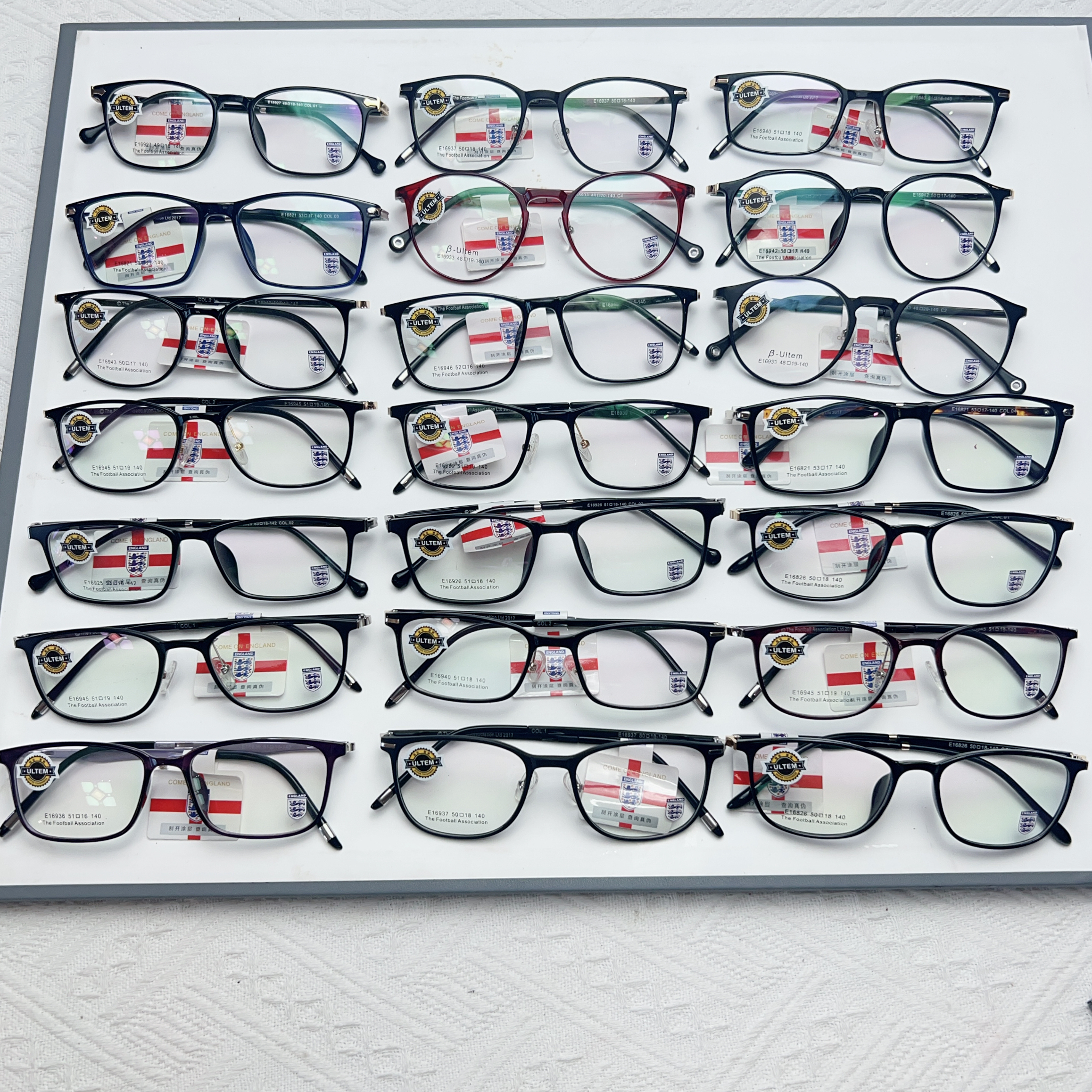 塑钢钨钛青少年眼镜框黑框男女超轻可配近视老花眼镜框架批发