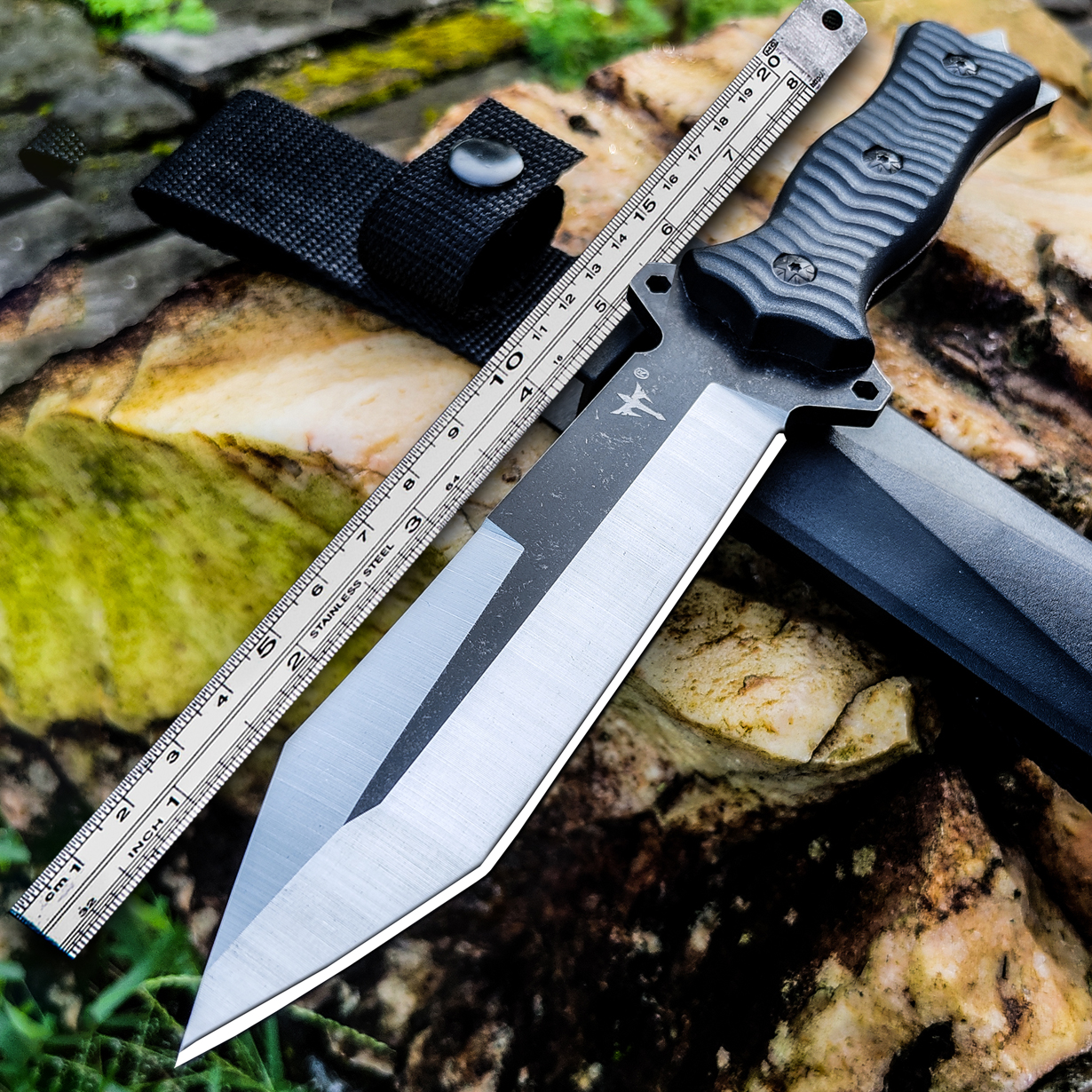  【狮鹫】家用多功能水果刀厨房刀具户外烧烤切肉切锋利耐用小刀