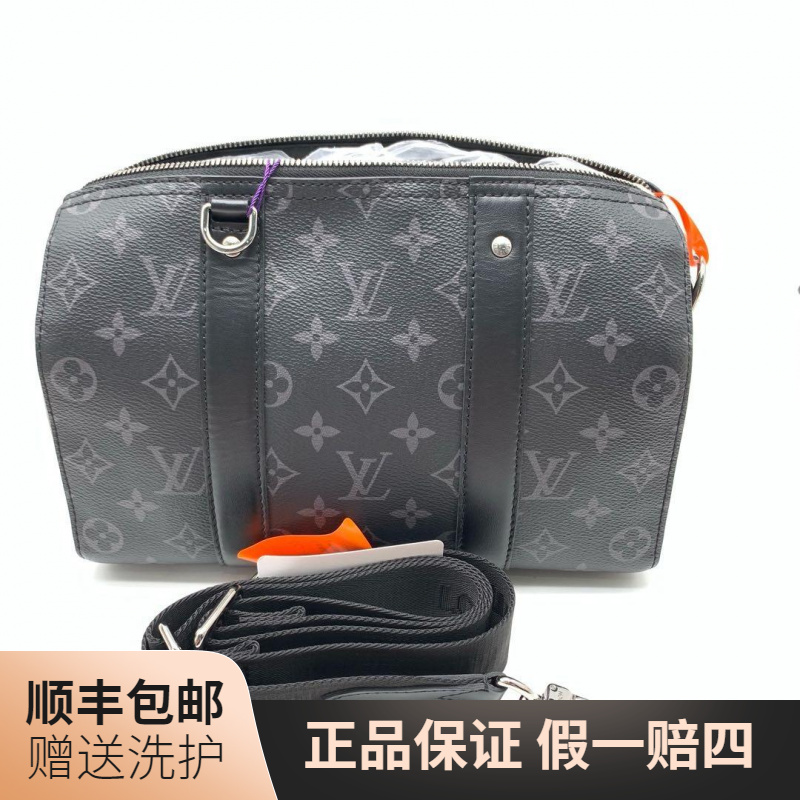 95新 LouisVuitton/路易威登 LV黑武士KP27斜挎包/10018339  肩包