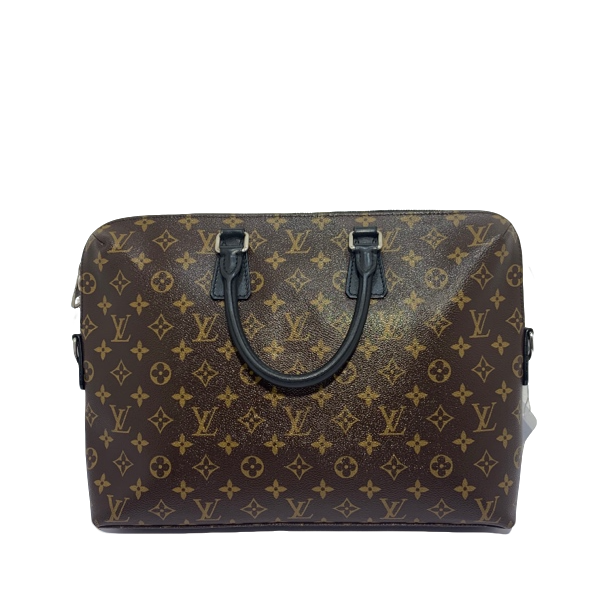 99新 LouisVuitton/路易威登 棕老花公文包/2661号大号经典98新