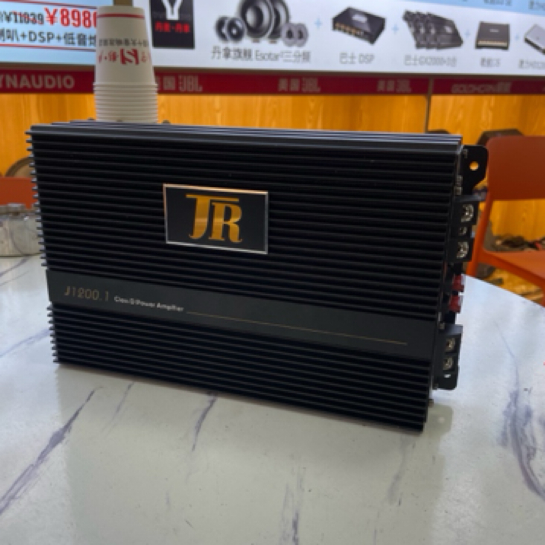 JR汽车单路功放1200.1