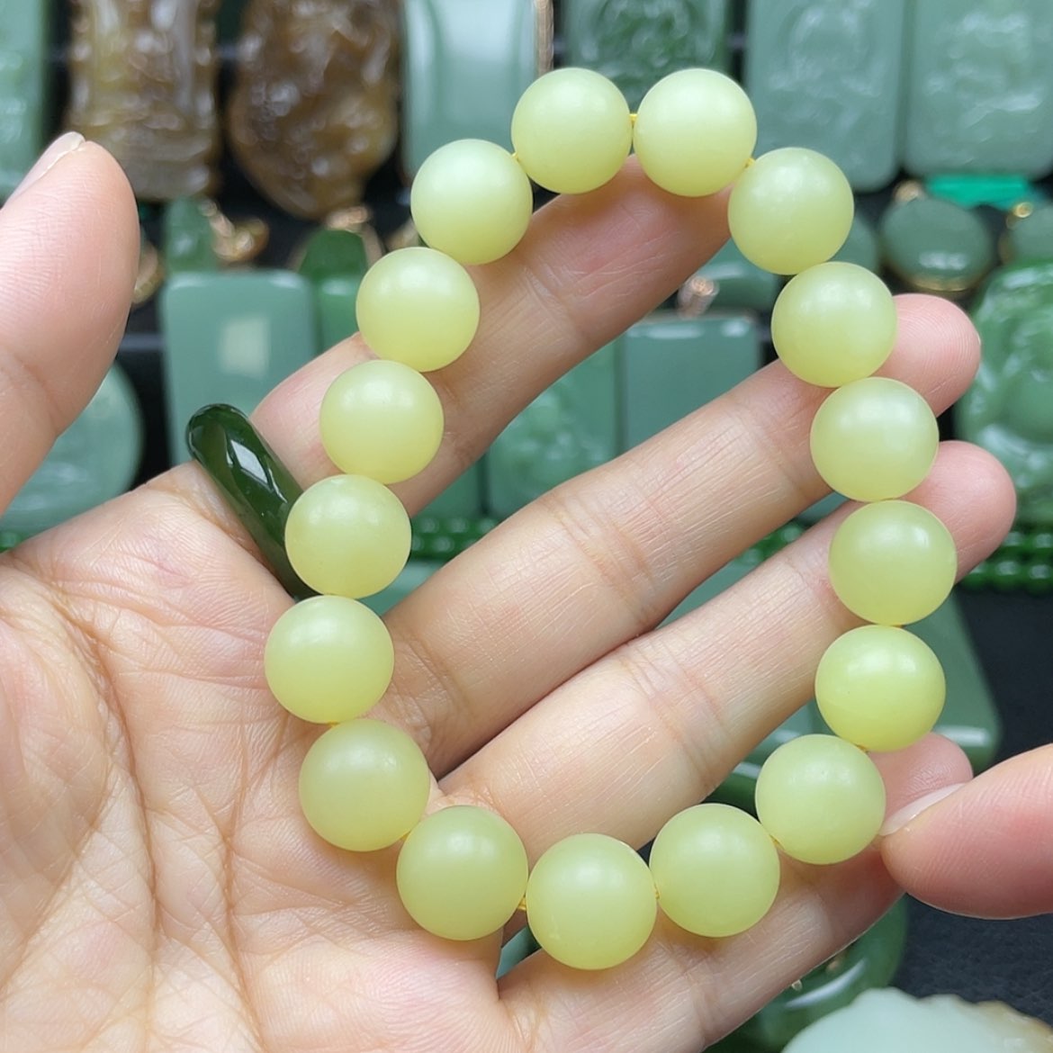 【闪购商品】和田玉手串未镶嵌我**8