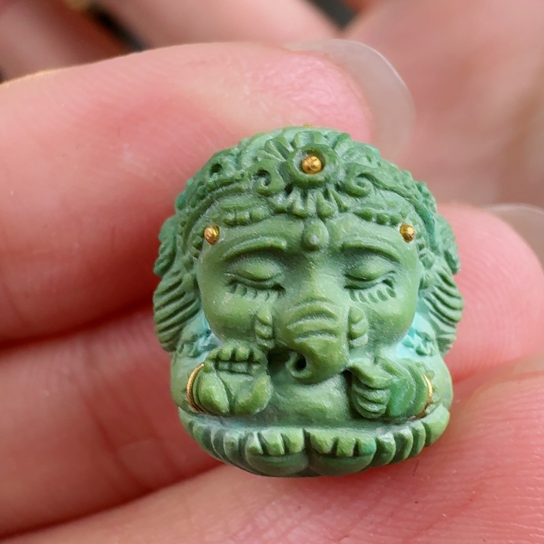 绿松石珠宝奇石未镶嵌