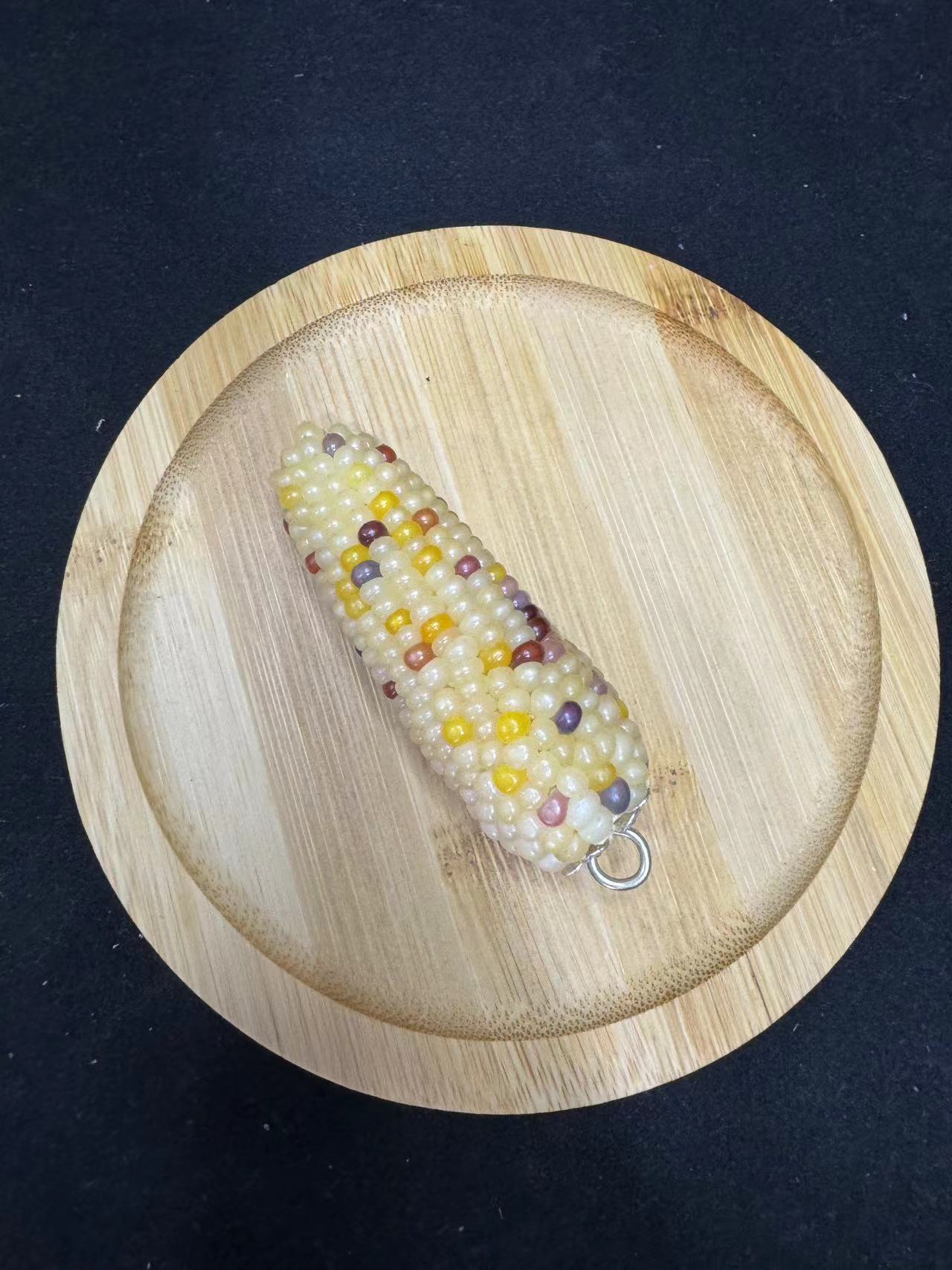 多彩文玩玉米59 创意车挂件 钥匙挂件 可送朋友 女生减速带 好看