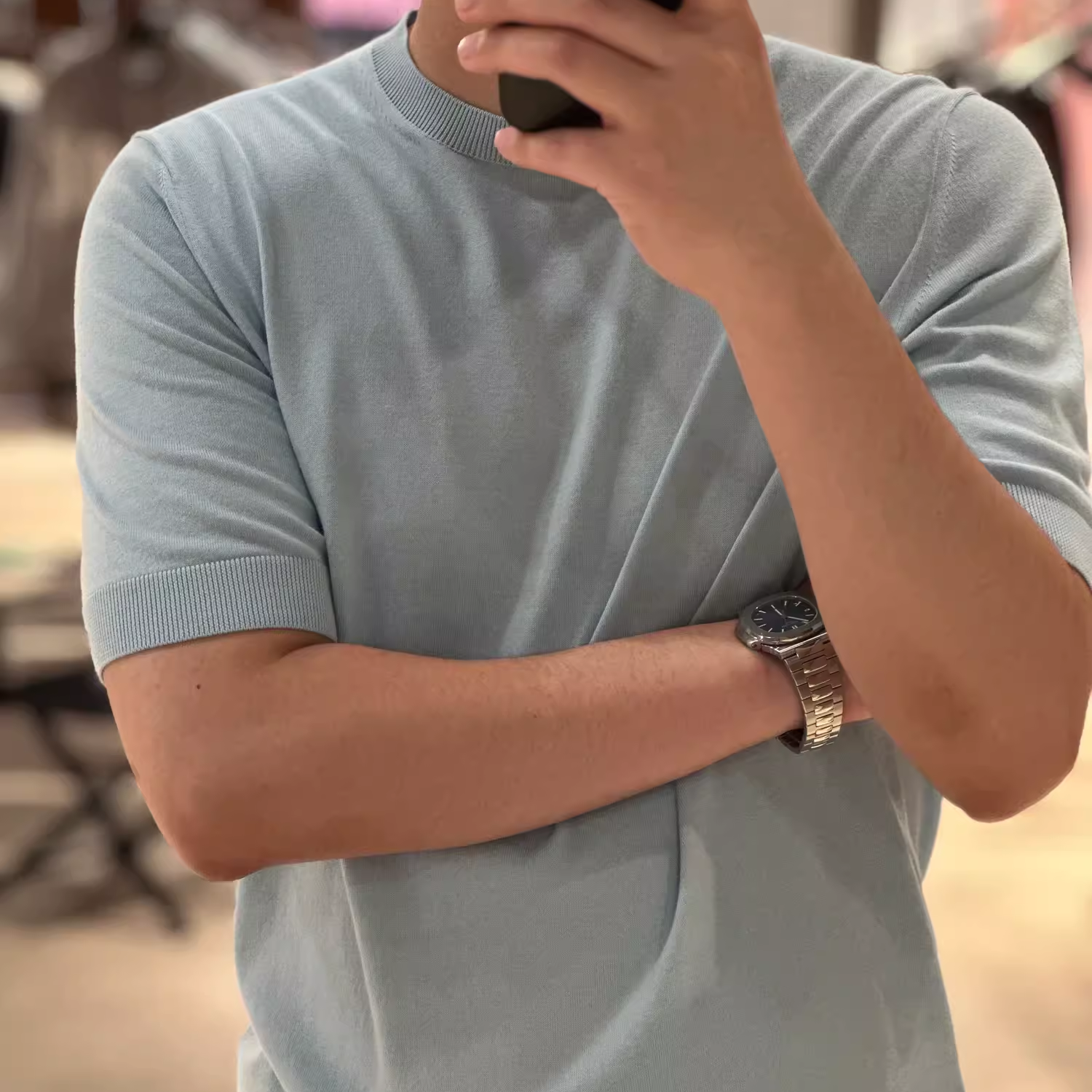 LA CALIFFA 6900版"总裁Premium Cotton"软糯 针织短袖T恤