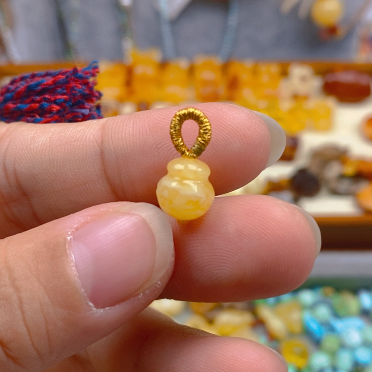 【闪购商品】琥珀手链未镶嵌我**模