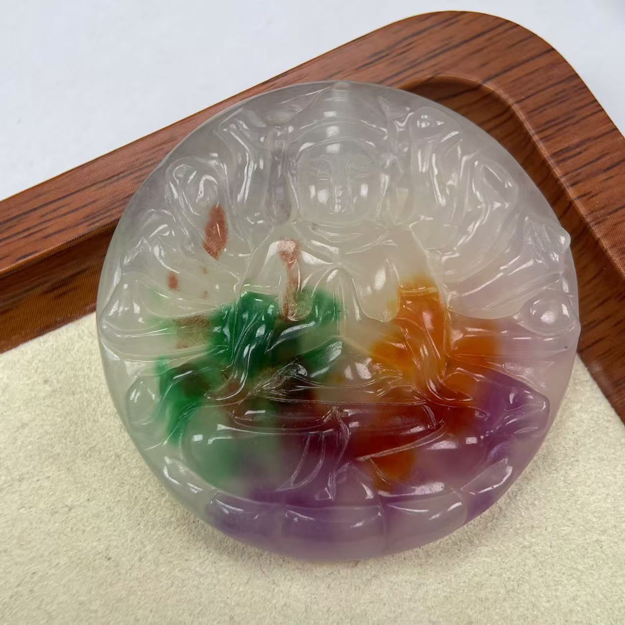 A788三彩千手观音吊坠时尚百搭女款多样发货其一