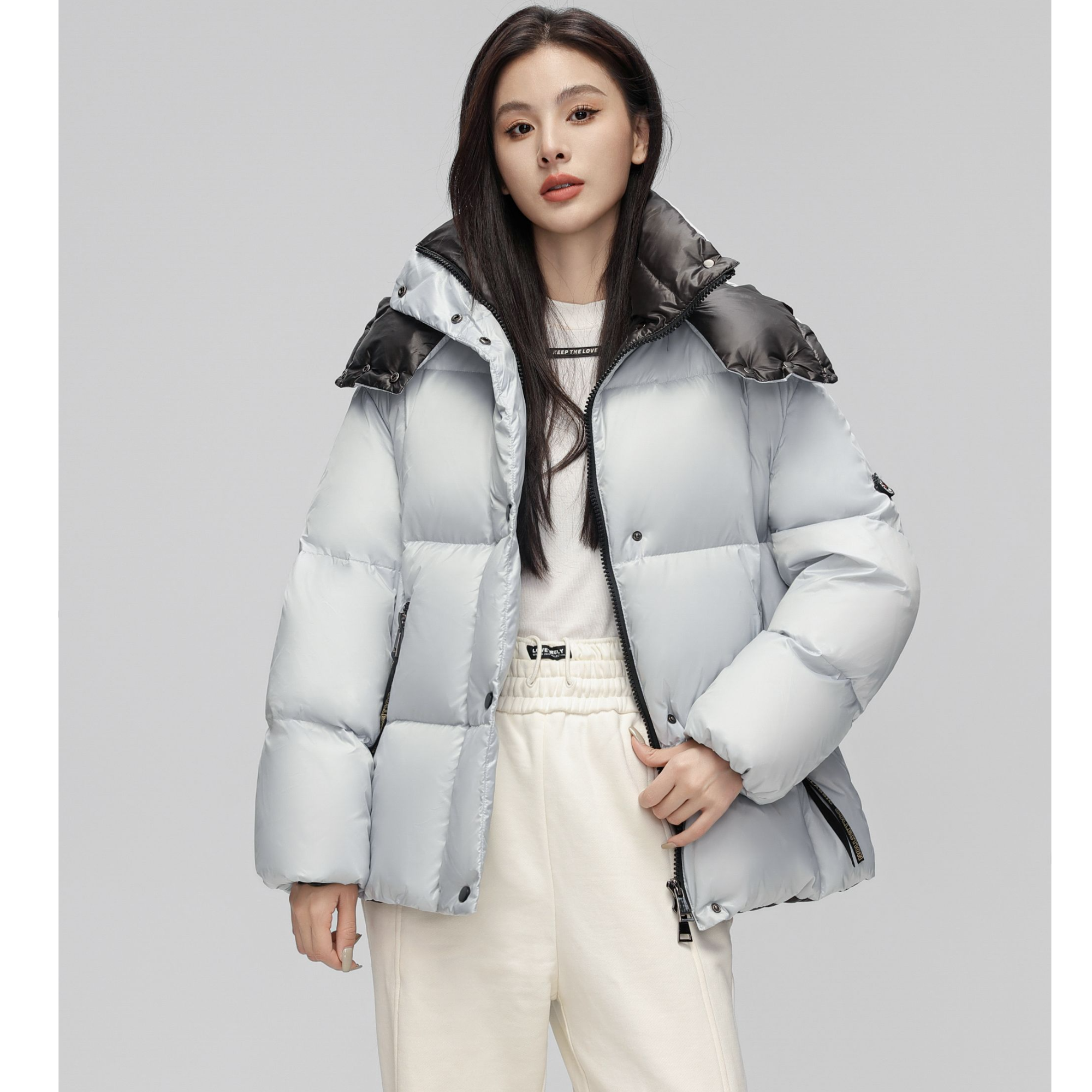 11羽航之家2025年新款冬时尚休闲爆款羽绒服XB2406