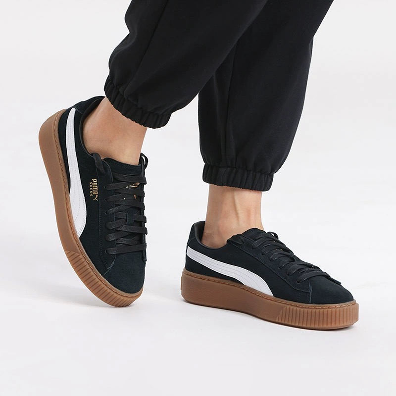Puma/彪马男女通用耐磨舒适轻便运动休闲板鞋 363559-02白鞋百搭