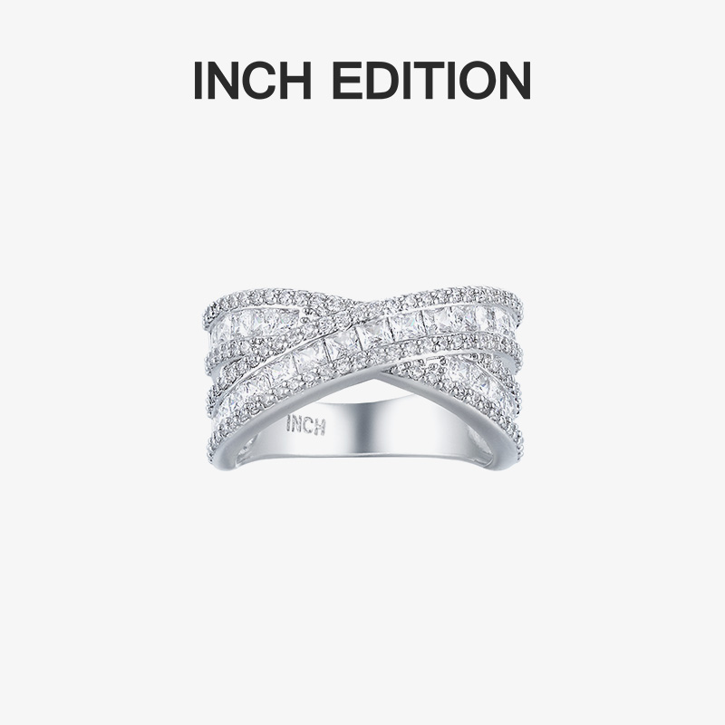 INCHEDITION 纯铜戒指 戒指女小众璀璨星芒