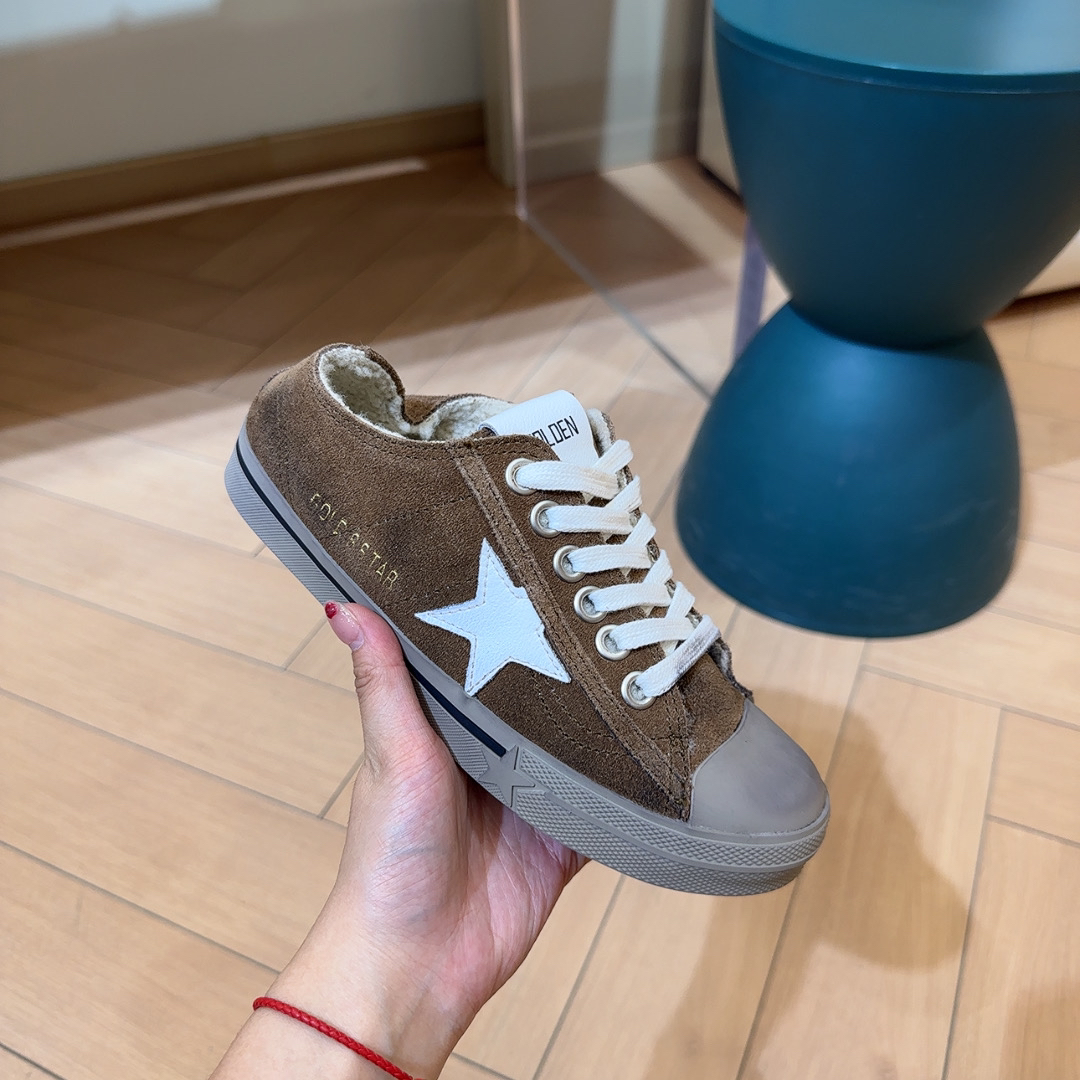 5331韩版东大门做旧纯皮做旧星星小脏鞋