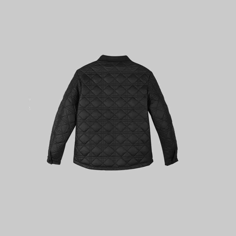 男士方形格薄夹克