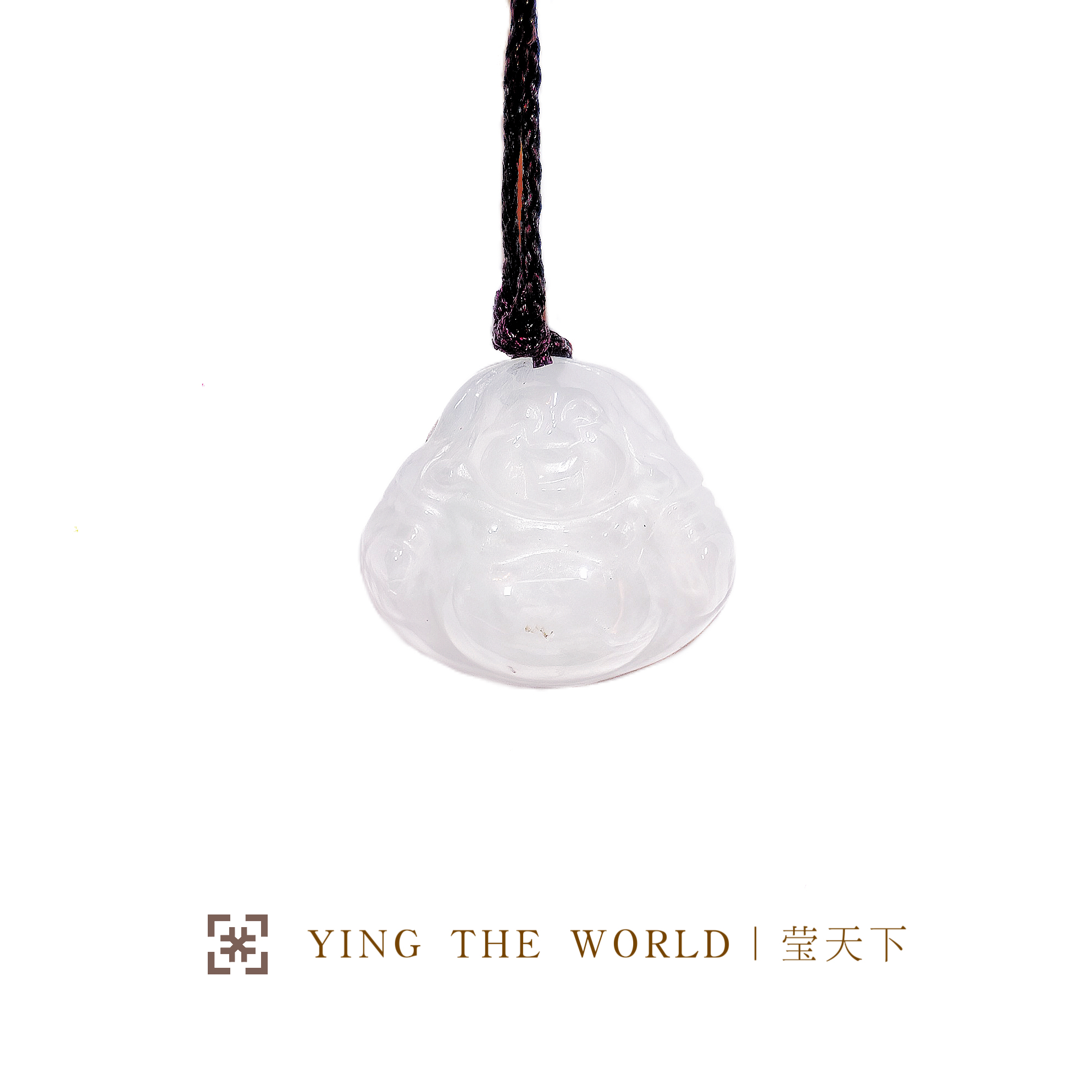 YTW翡翠小白佛公（天然翡翠多样性发货介意勿拍）（青龙）