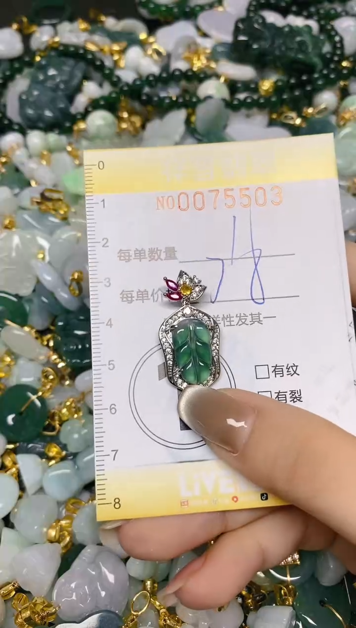 【闪购商品】翡翠颈饰未镶嵌闪购0075503