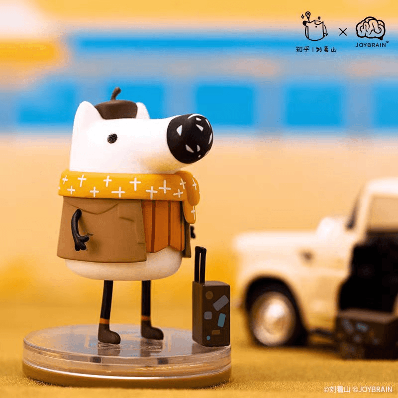 吗喽拆盒咯知乎刘看山职人系列潮玩盲盒手办桌面摆件