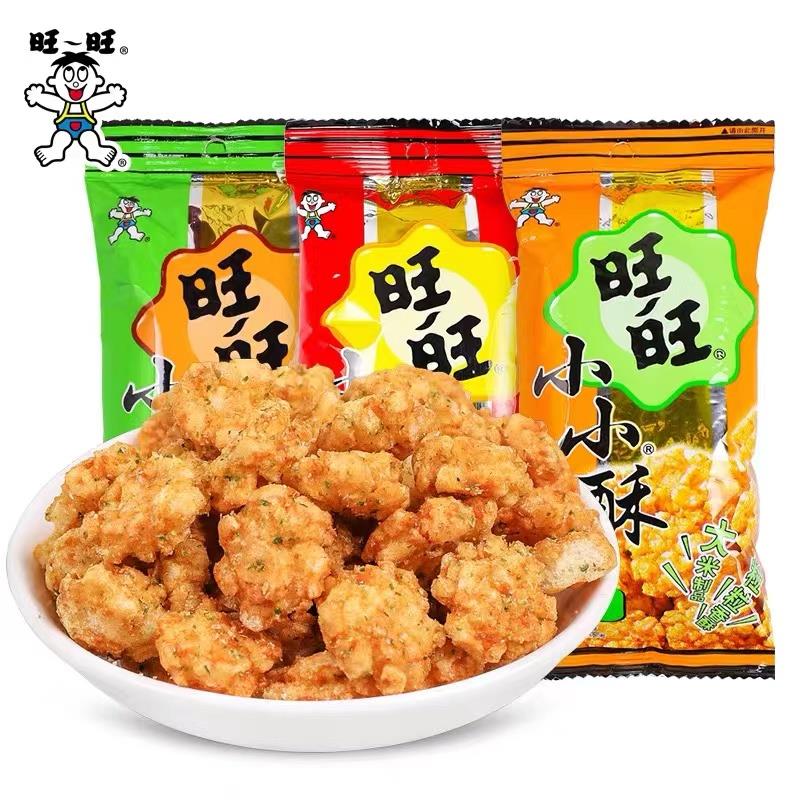 小小酥60g葱香鸡肉味黑胡椒味休闲食品儿童节休闲解馋小零食