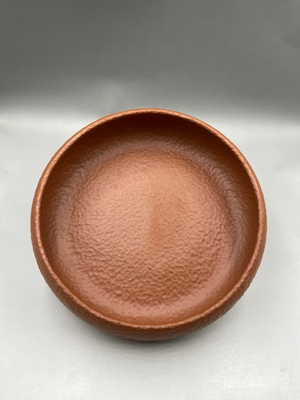 坭兴陶茶承 干泡台 茶托壶垫壶承 原色锤纹