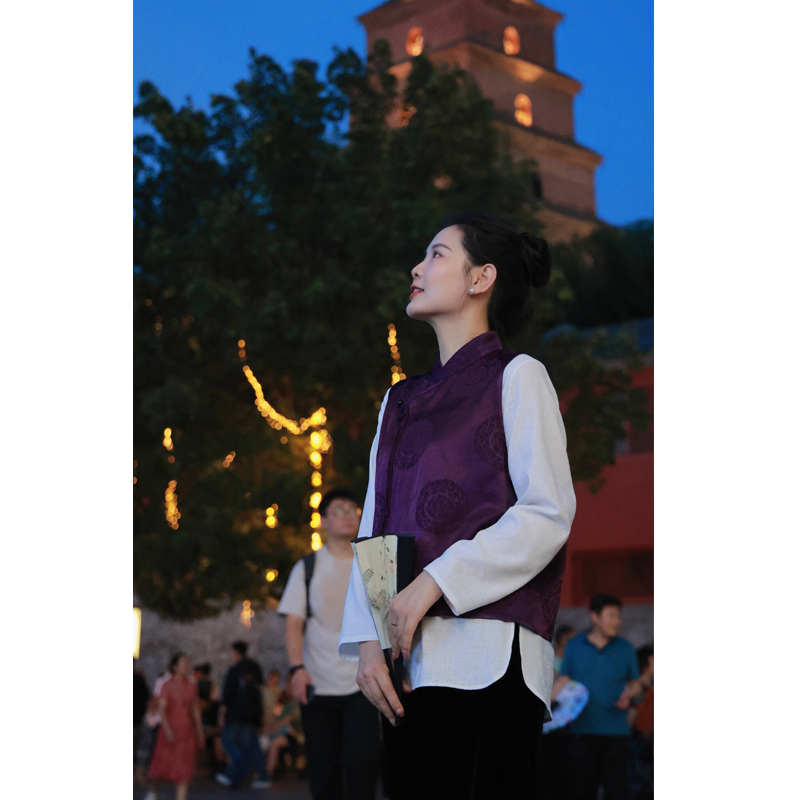  【抖音专属】圆领套头衫（24708310-山矾）