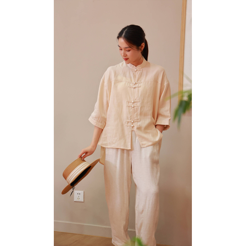 【线上专属】小脚裤（24709683-玉頩）