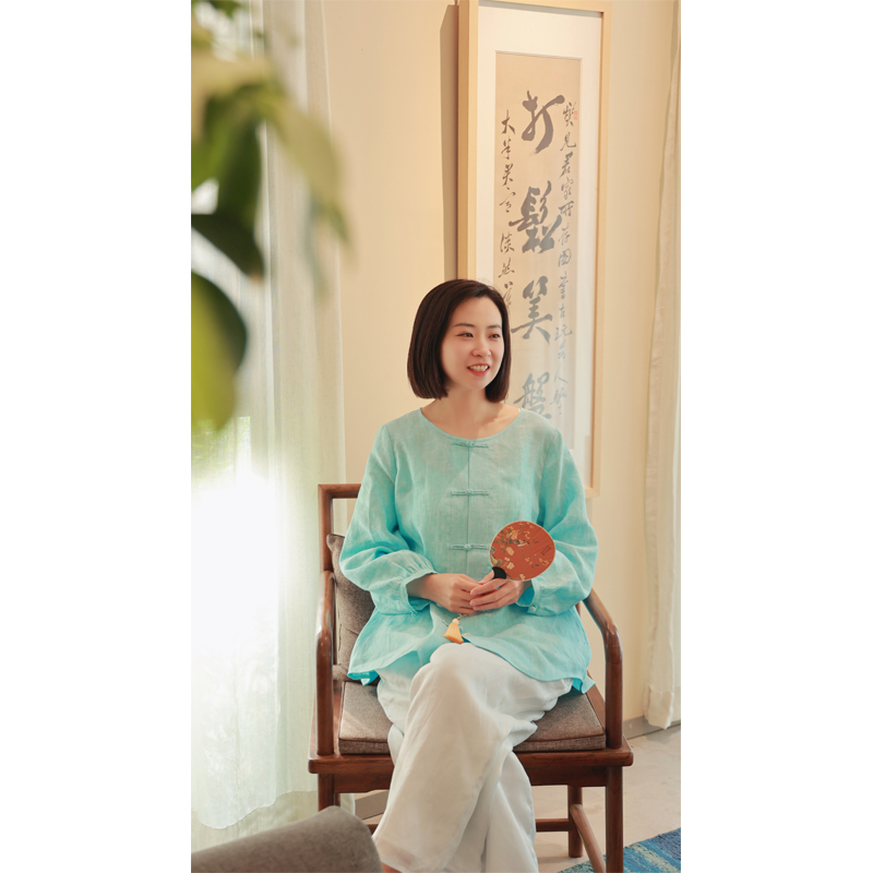 【抖音专属】新中式开衫（20710235-云门）
