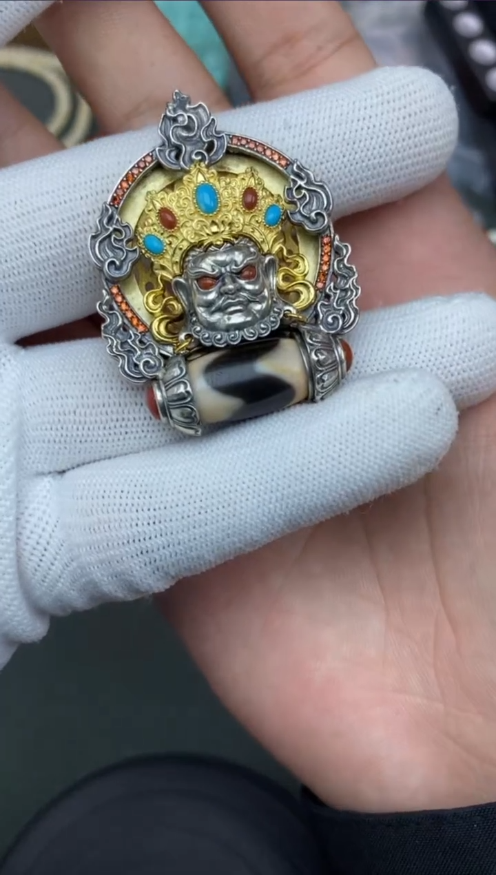 【闪购商品】玛瑙吊坠银S925镶嵌玛瑙吊坠