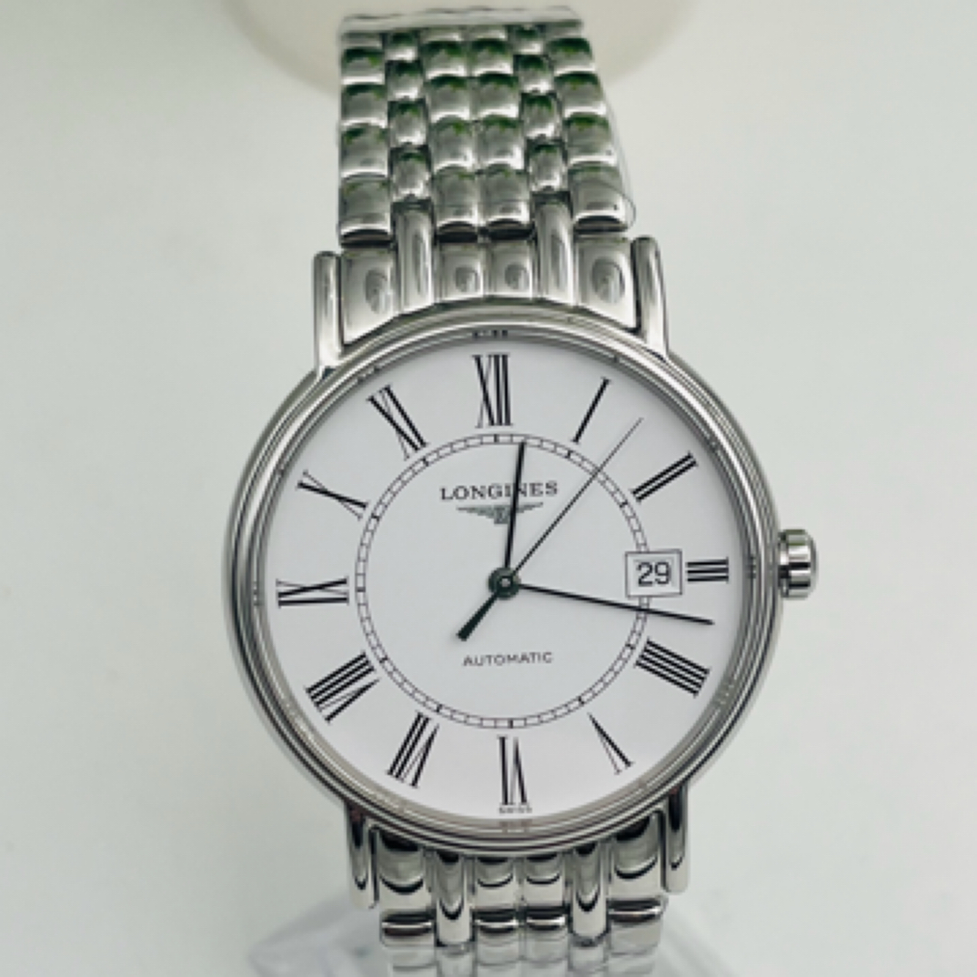 99新 Longines/浪琴 臻时/瑰丽921/尺寸38.5/瑞士机械男士腕表