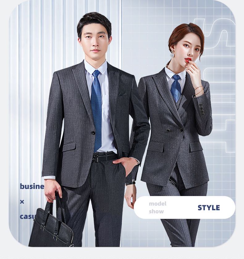 2024高端轻奢男女同款秋冬新款气质休闲西装套装时尚职业套装695