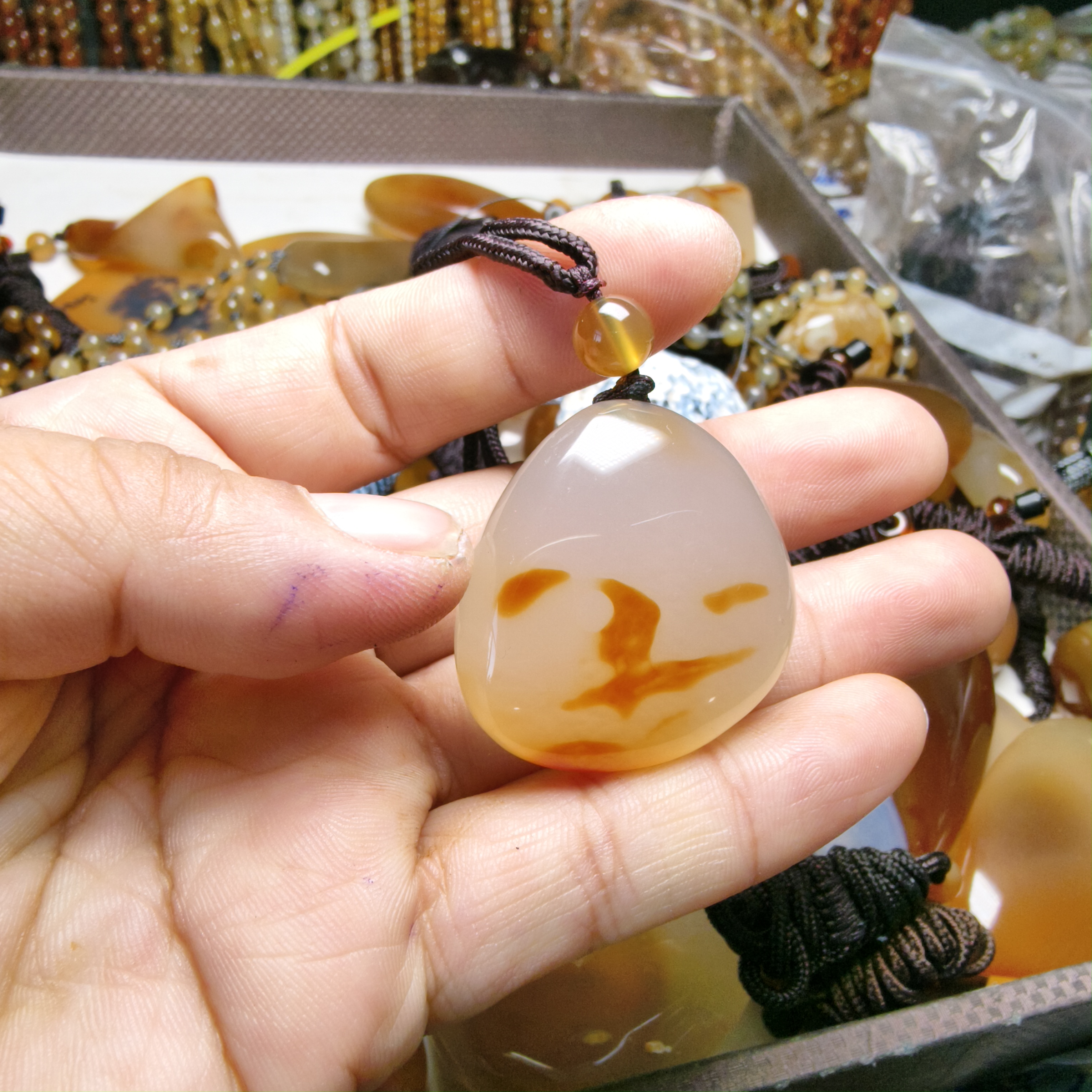 天然奇石吊坠，38号