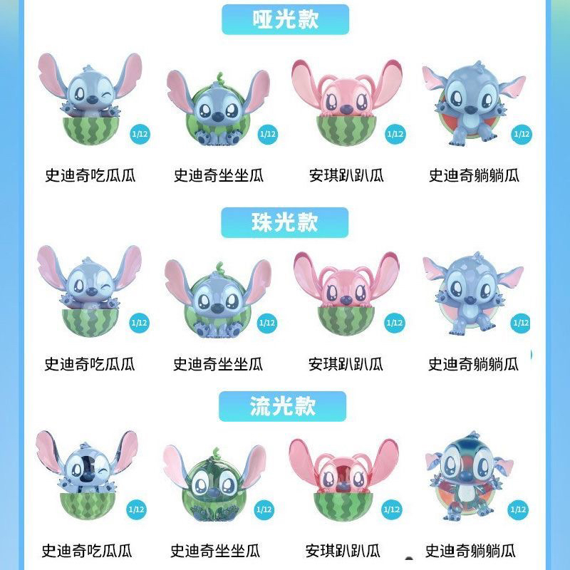 （代拆）迪士尼史迪奇仔萌粒盲盒袋