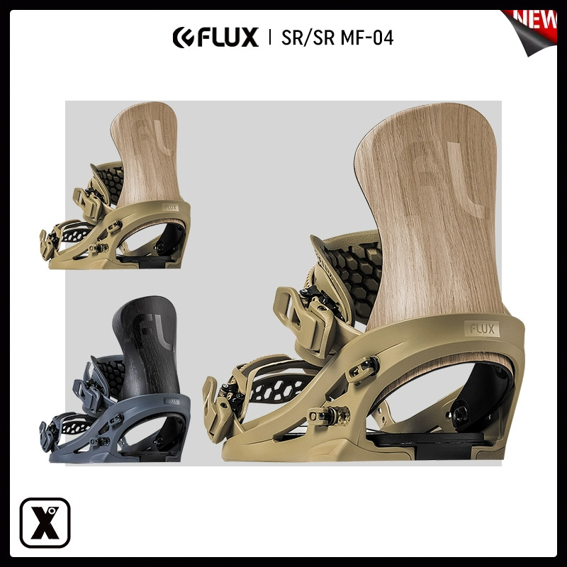 易毒[EXDO]W25 FLUX单板滑雪板固定器男女全地形雪具滑雪装备SR