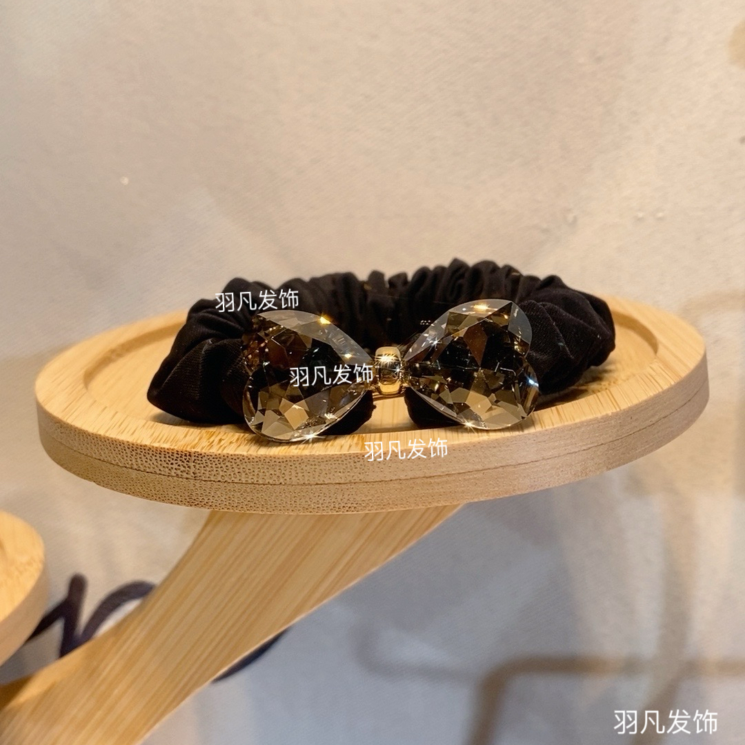 羽凡YF2106韩版ins发绳新款发圈轻奢气质百搭优雅时尚简约头绳