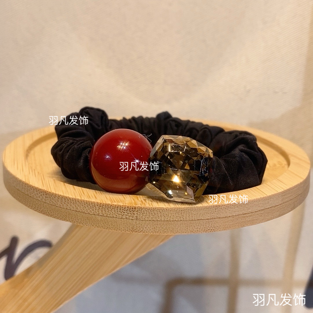 羽凡原创2058 韩版发绳新款气质时尚百搭简约高弹力优雅ins头绳